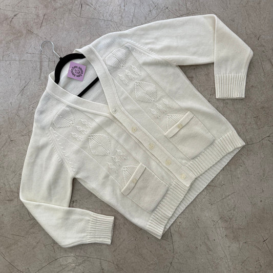IDEAL BLUE CARDIGAN SWEATER