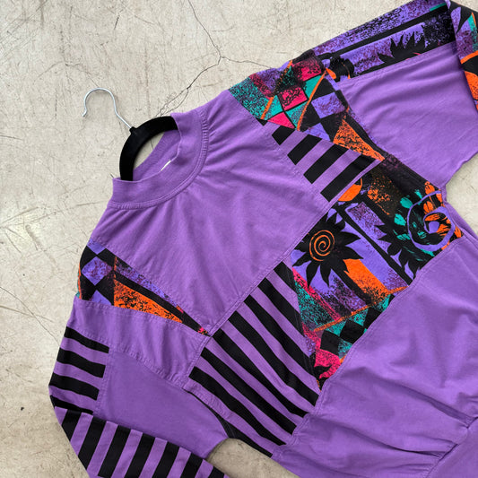 SUDADERA PURPLE PRINT GOTZBURG