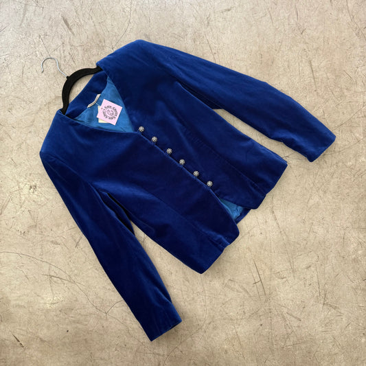 AMERICANA TERCIOPELO BLUE BIRGITTA