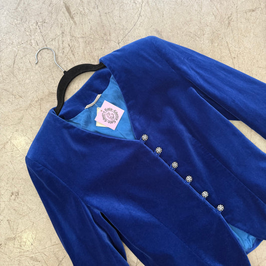 AMERICANA TERCIOPELO BLUE BIRGITTA