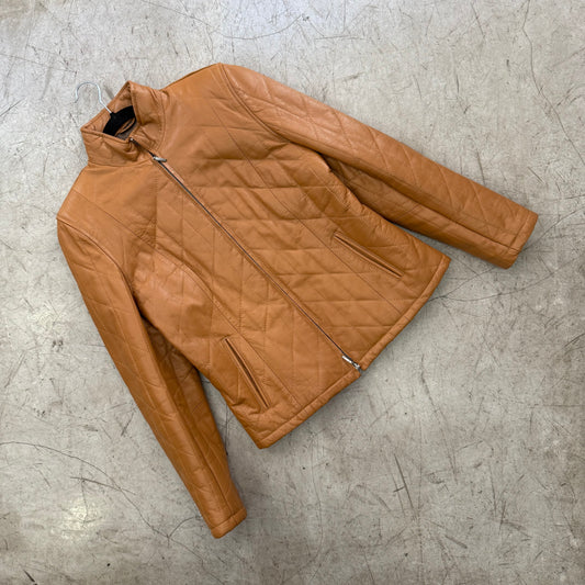 CHAQUETA PIEL Y2K VICTOR SANJUAN