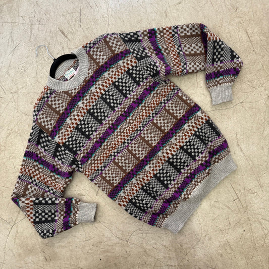 JERSEY BENETTON GREY MULTICOLOR