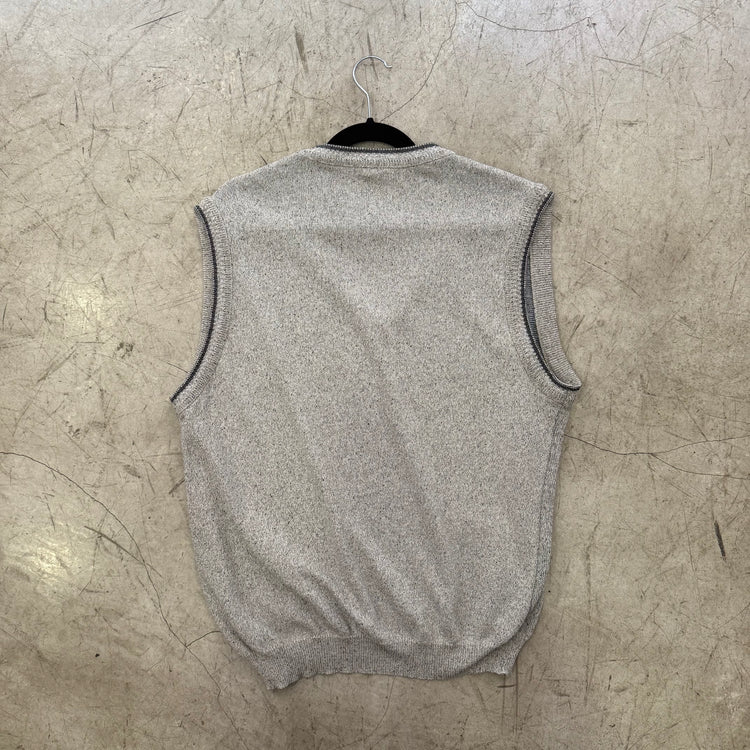 CHALECO JERSEY GREY PRINT