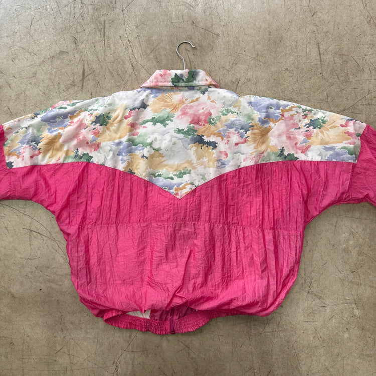 CRAZY JACKET FUCSIA FLORAL
