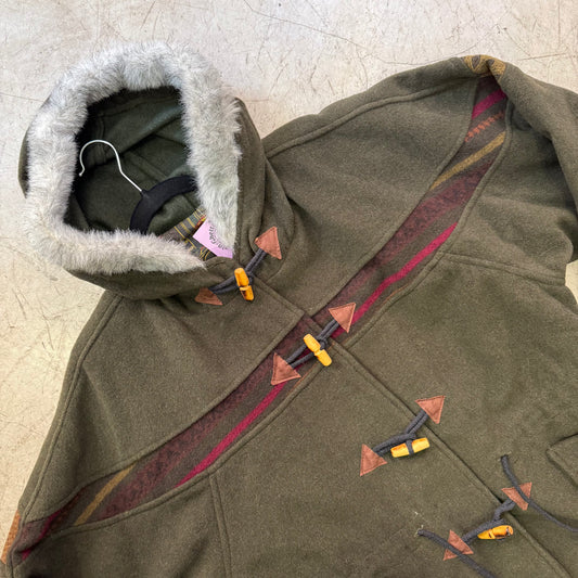 ABRIGO PAÑO GREEN COMPRESOR