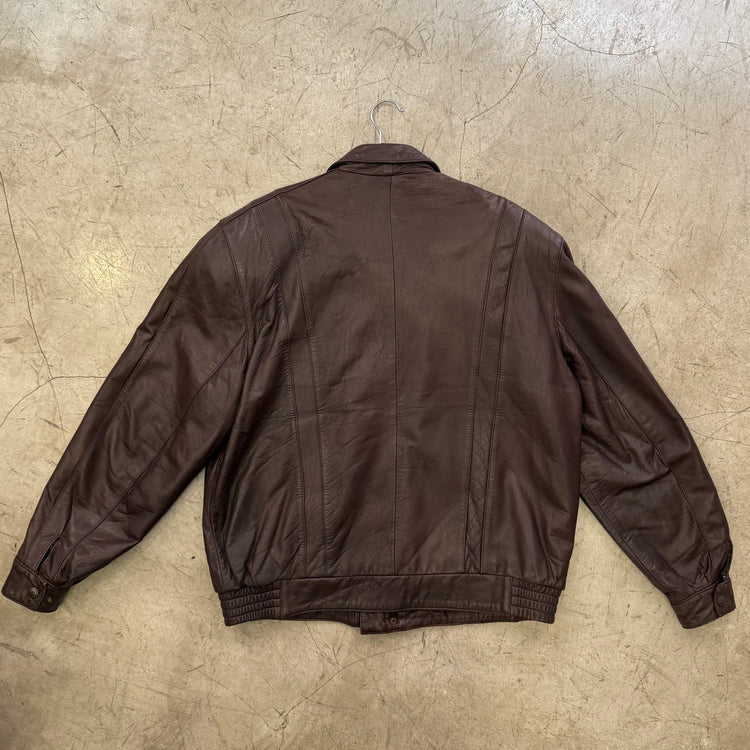 BOMBER PIEL BROWN PAISLEY