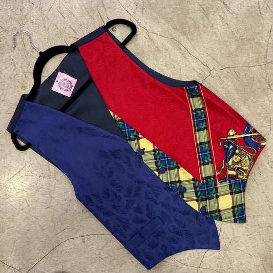 CHALECO SEDA MARINO MOTO BAROQUE