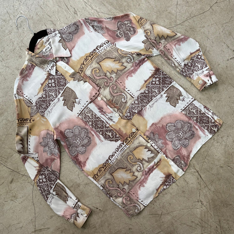 CAMISA PINK PRINT GINA G