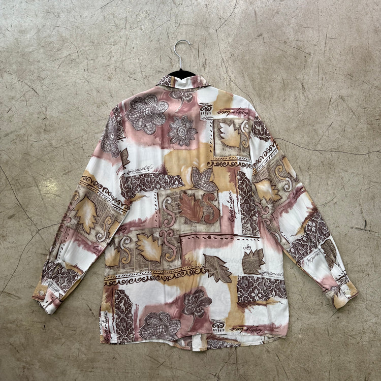 CAMISA PINK PRINT GINA G