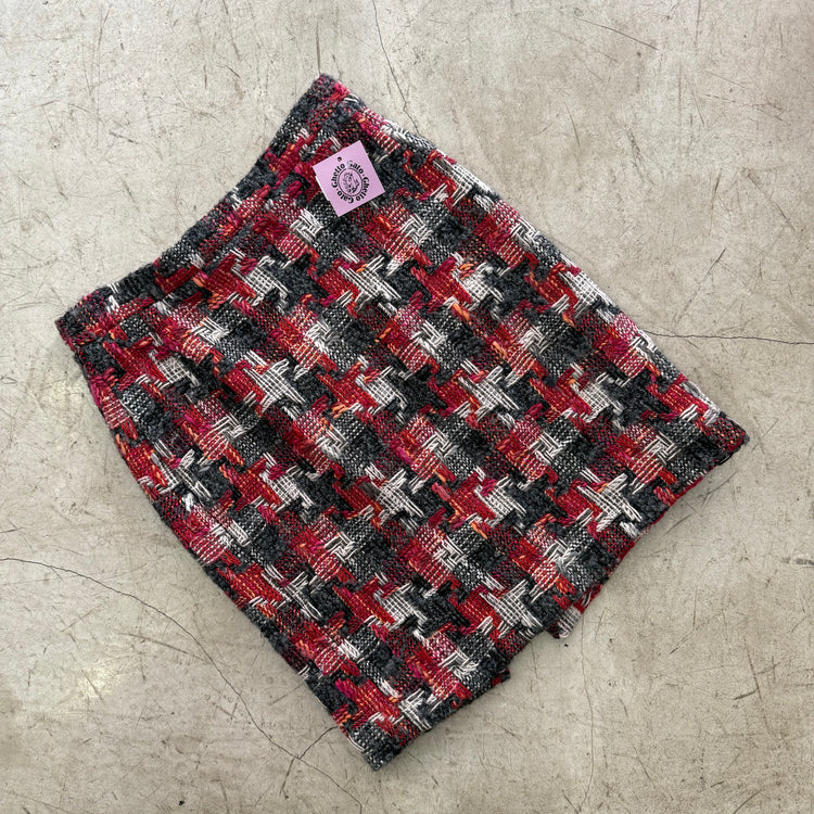 FALDA LANA TWEED MULTICOLOR