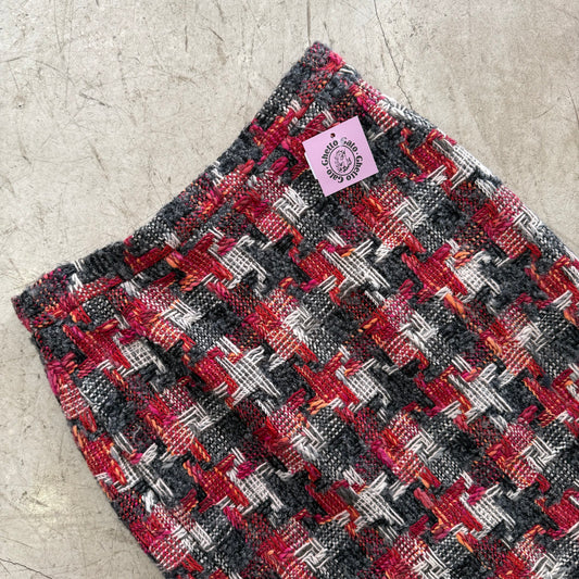 FALDA LANA TWEED MULTICOLOR