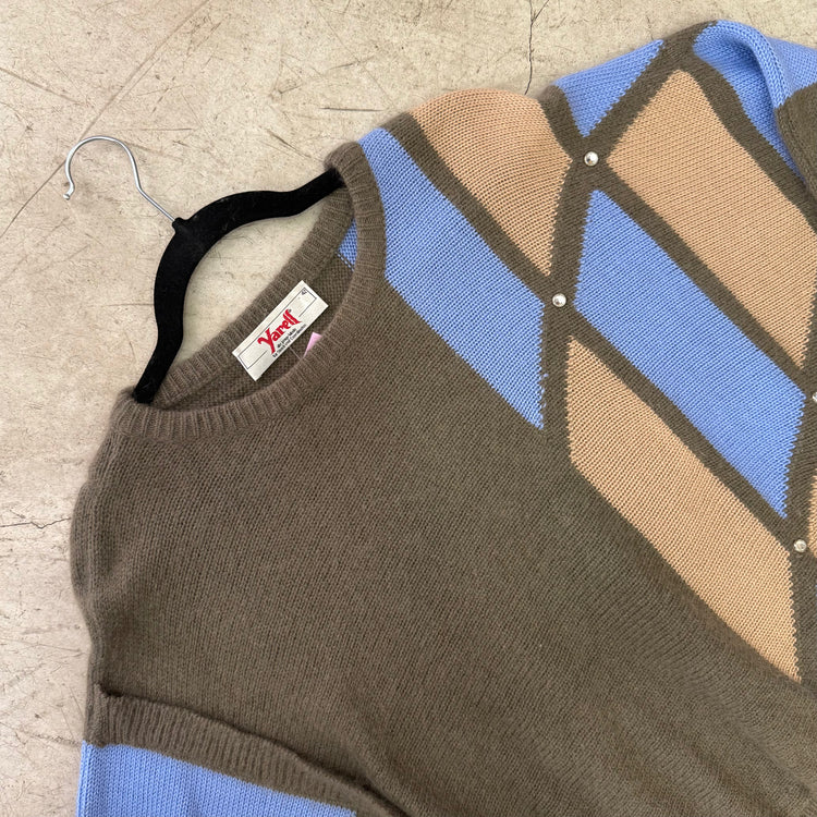JERSEY GREEN ANGORA CONJUNTO YARELL