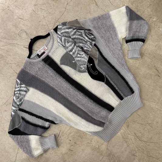 JERSEY GREY BLACK DINO VALIANO