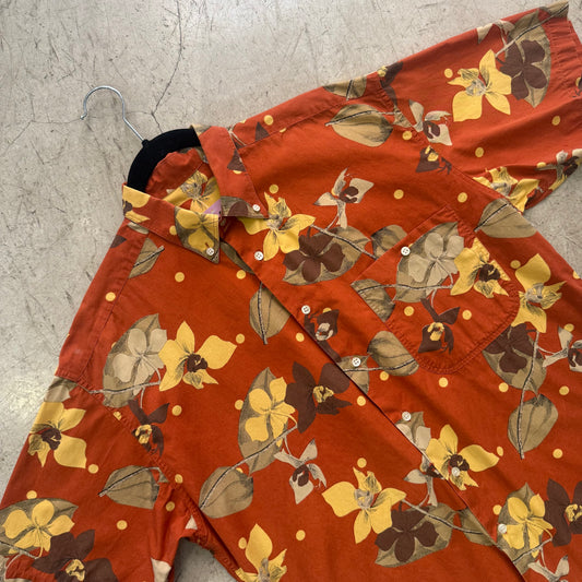 CAMISA FLORAL ORANGE MIRTO