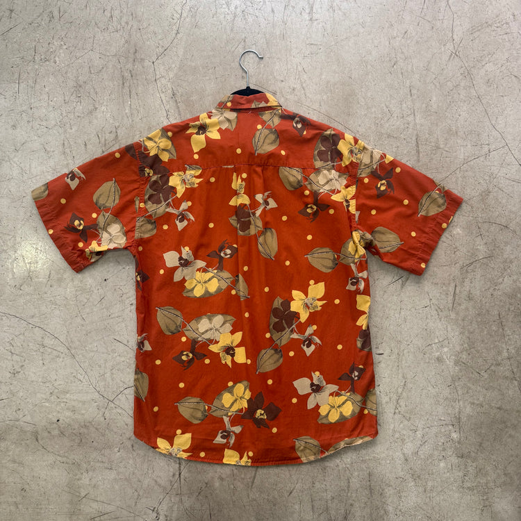 CAMISA FLORAL ORANGE MIRTO