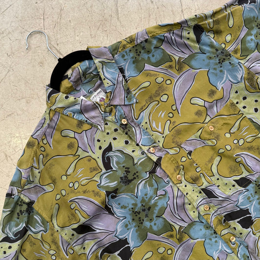 CAMISA SEDA PRINT MULTICOLOR