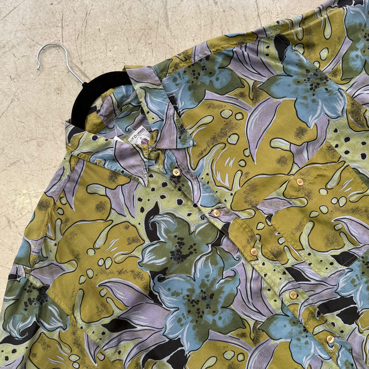 CAMISA SEDA PRINT MULTICOLOR