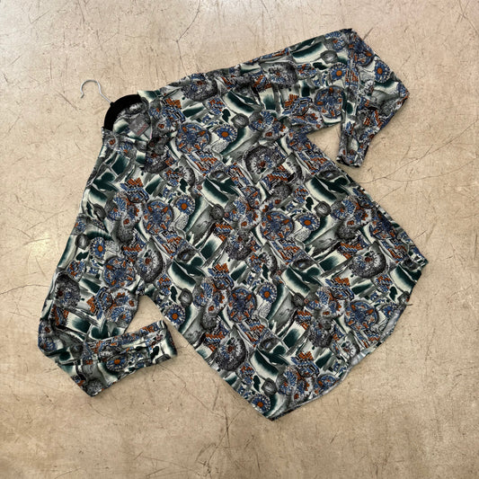 CAMISA GREEN PRINT TOOTAL