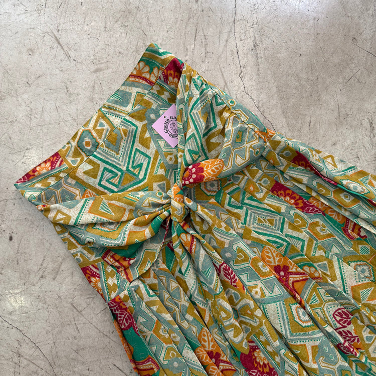 FALDA GREEN PRINT BOCETTO