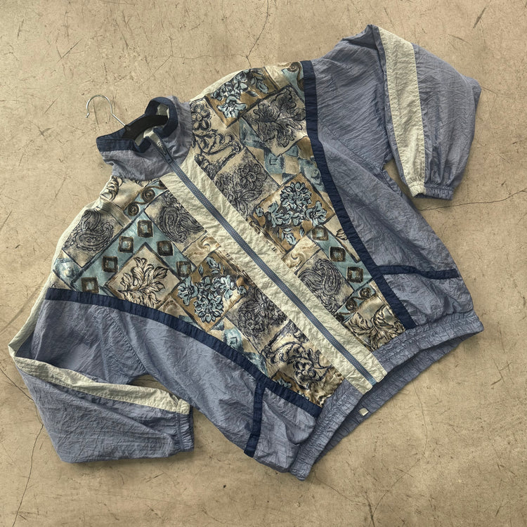 CRAZY JACKET BLUE PRINT FRONTIER