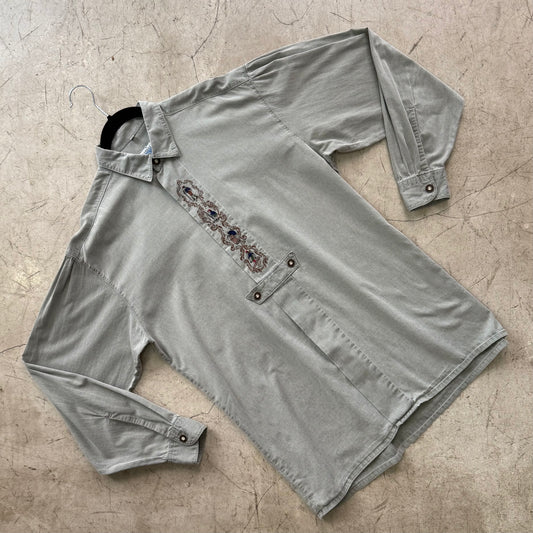 CAMISA GREEN LANDHAUS BORDADO