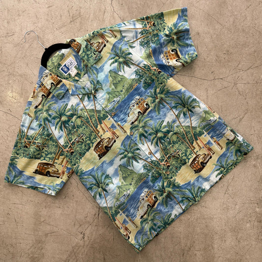 CAMISA HAWAIANA BLUE RJC