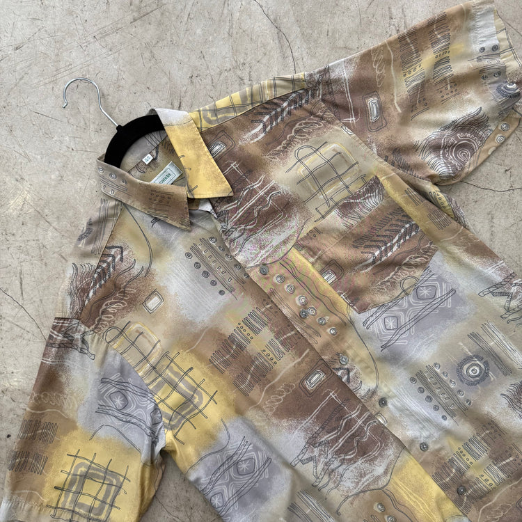 CAMISA YELLOW PRINT CANDA