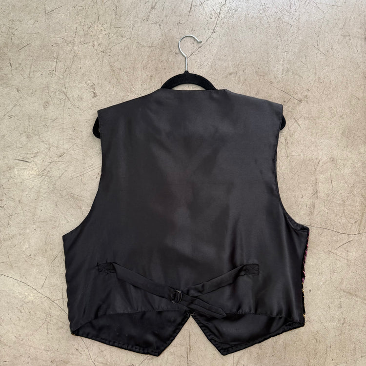 CHALECO BORDADO BLACK