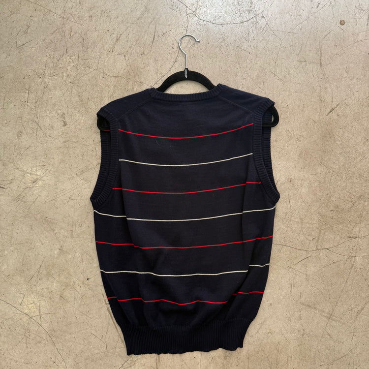 CHALECO JERSEY ELLESSE RAYAS MARINO