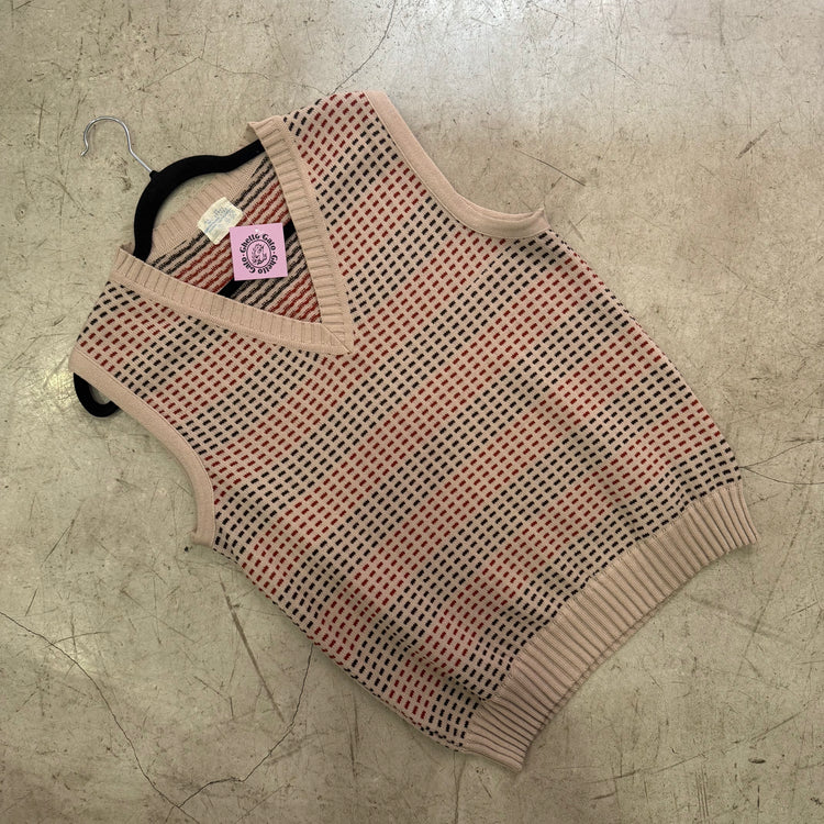 CHALECO JERSEY BEIGE 70s