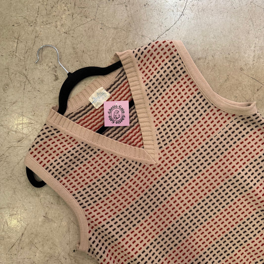 CHALECO JERSEY BEIGE 70s