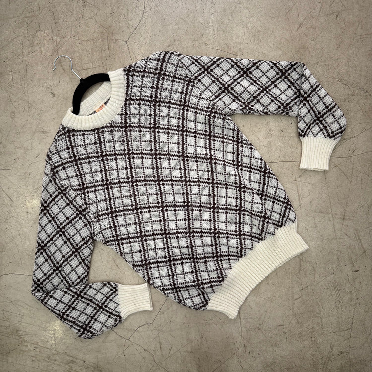 JERSEY WHITE BROWN 70s