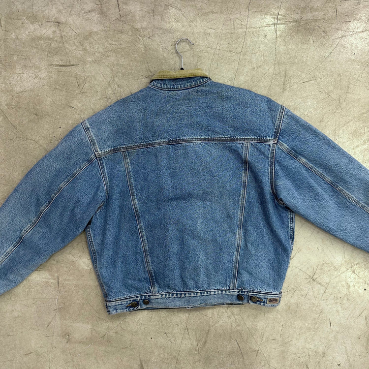 DENIM JACKET WITH COMPLICES LINING
