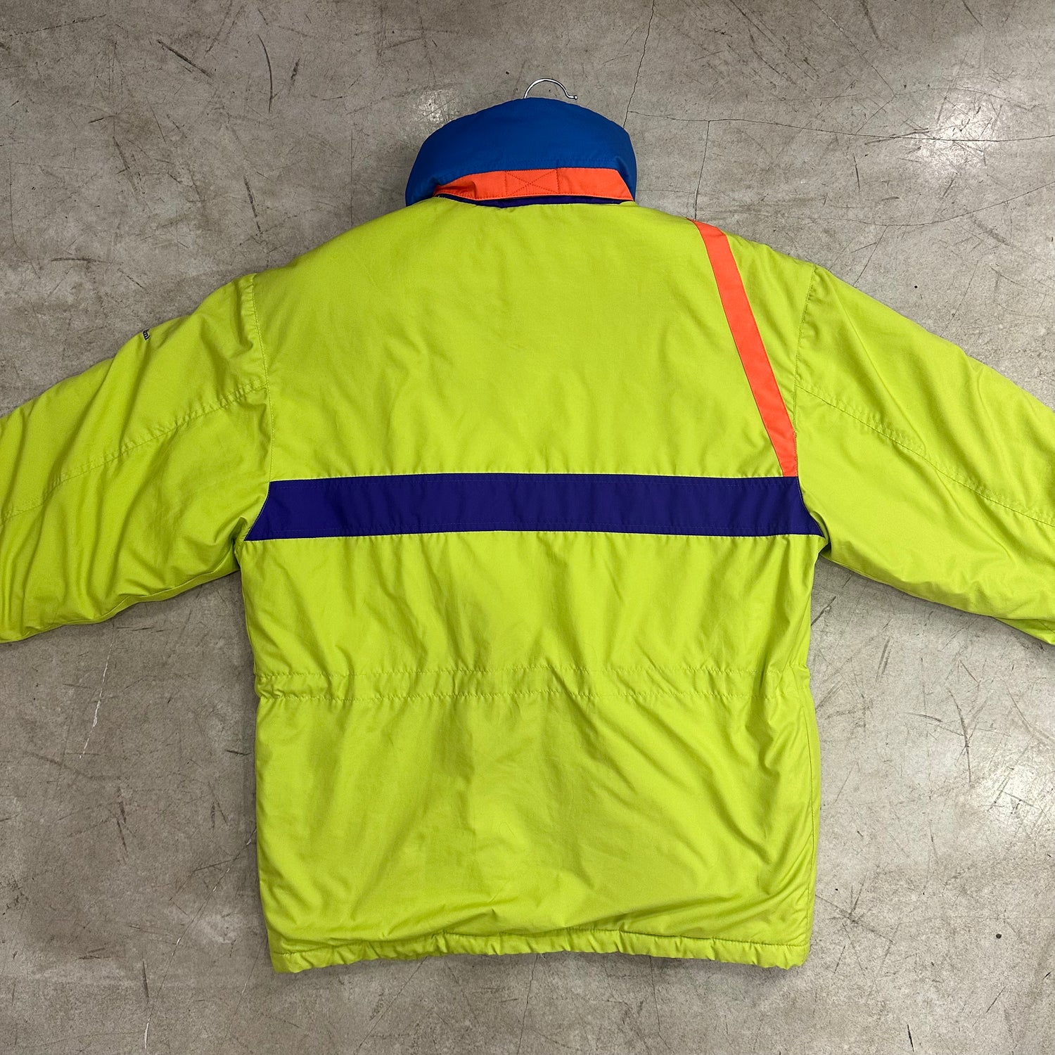 SKI JACKET SERGIO TACCHINI LIME GREEN Ghetto Gato Vintage