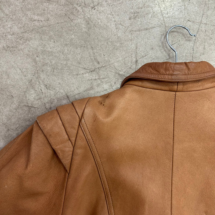 PERFECT CAMEL SKIN BOMBER