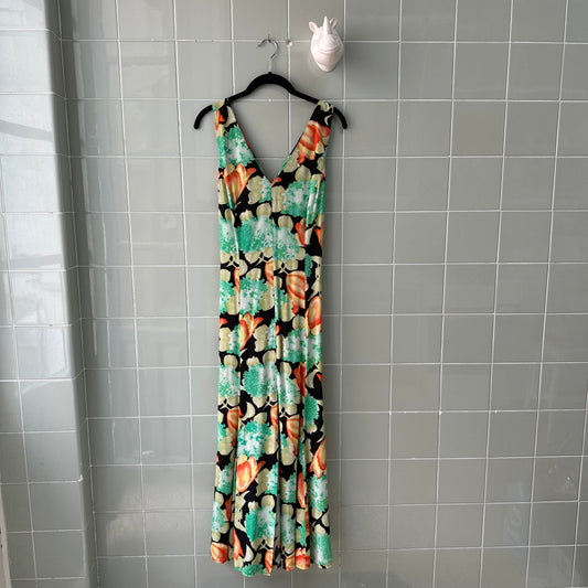 VESTIDO LARGO MULTICOLOR TAPIOCCA