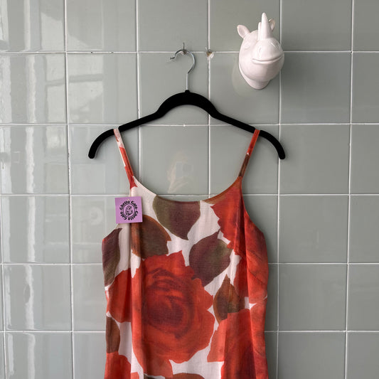 VESTIDO TIRANTES ROSES