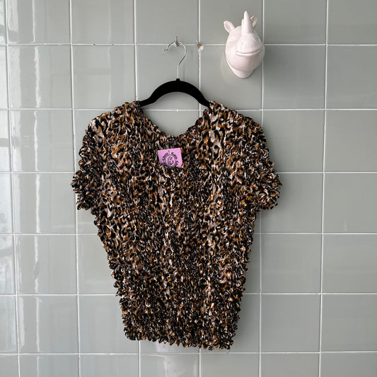 TOP CAMISETA POPCORN LEOPARDO 1