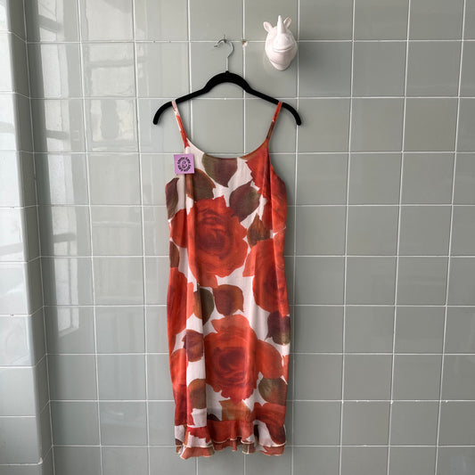 VESTIDO TIRANTES ROSES