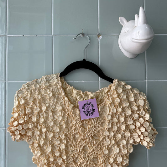 TOP CAMISETA POPCORN VAINILLA