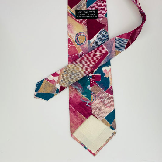 ABSTRACT PINK TIE