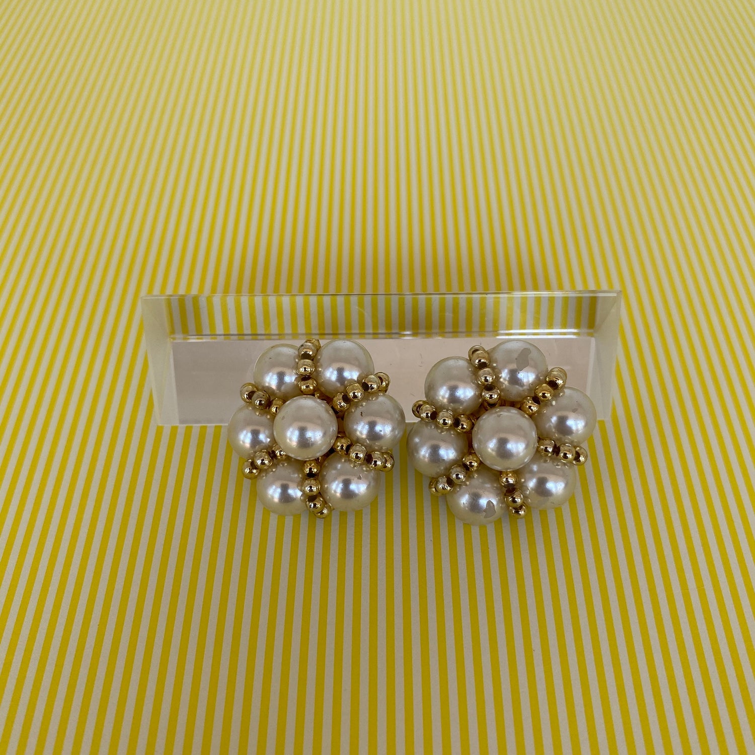 PENDIENTES PERLAS - Ghetto Gato Vintage Alicante