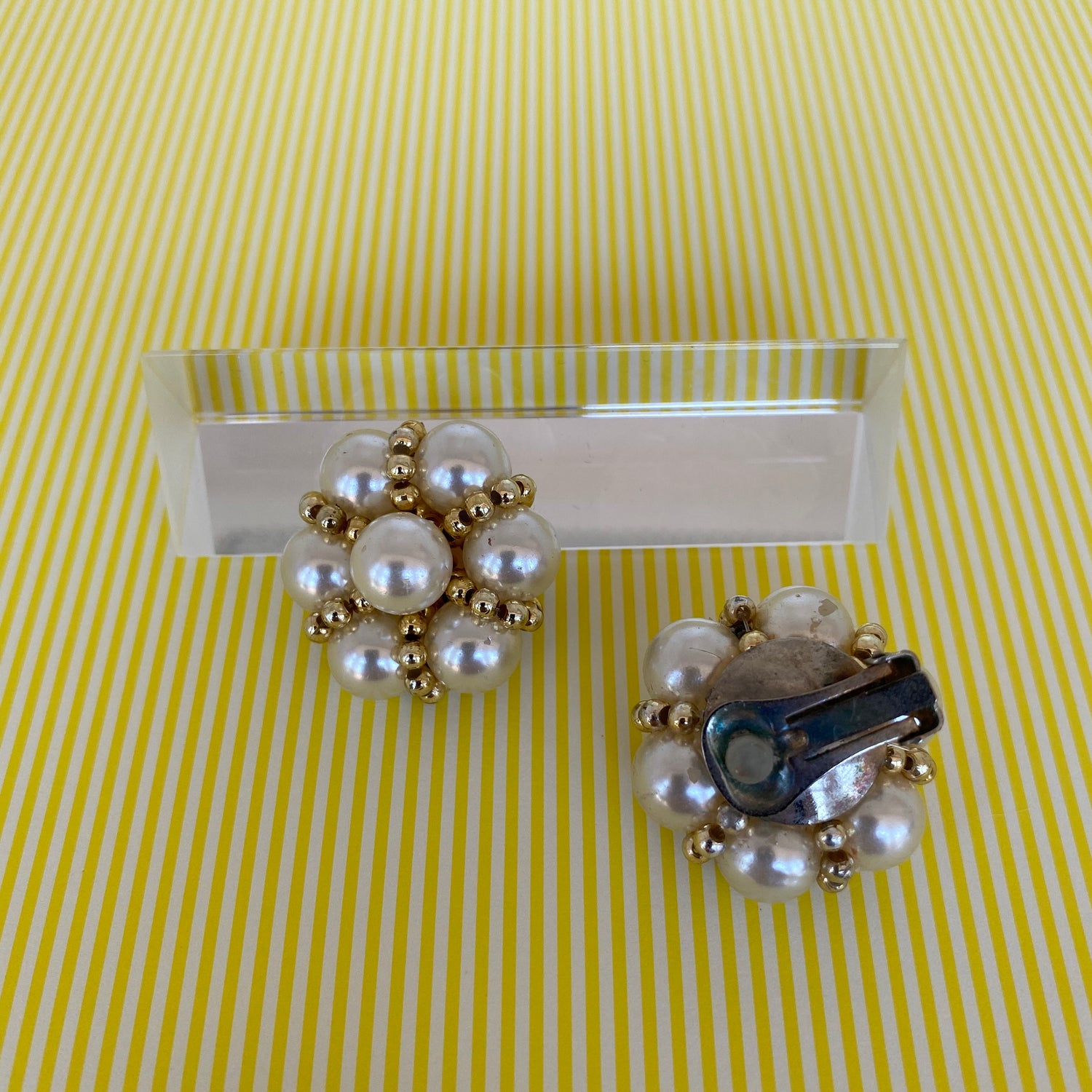 PENDIENTES PERLAS - Ghetto Gato Vintage Alicante