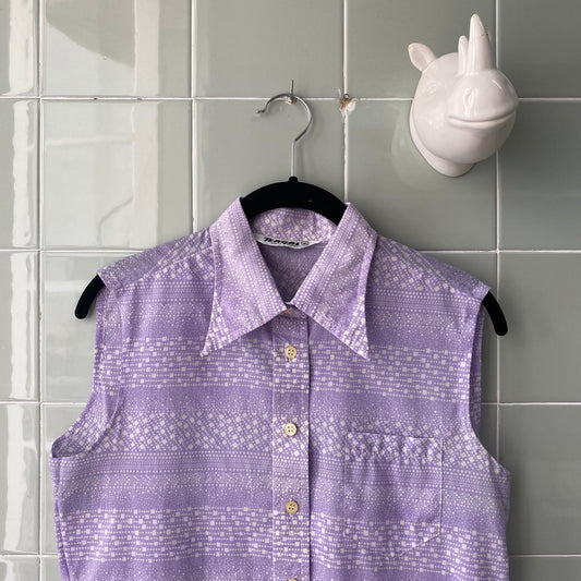 BLUSA LILAC - Ghetto Gato Vintage Alicante