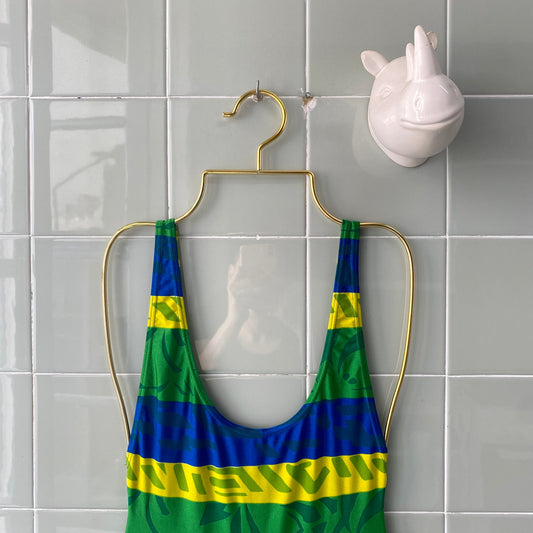 BAÑADOR GREEN YELLOW BLUE