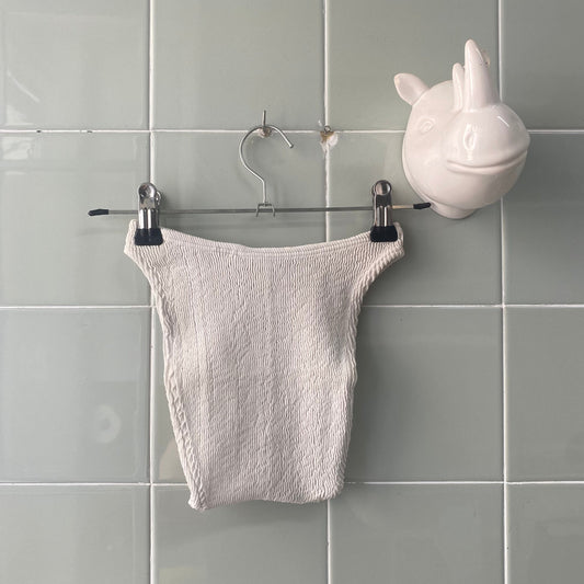 BRAGUITA BAÑADOR MARFIL TEXTURA