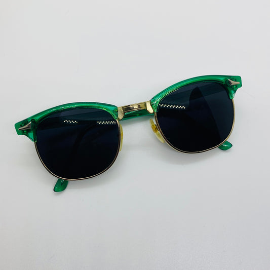 GREEN FRAME GLASSES