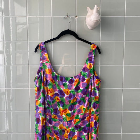 VESTIDO FLORAL MULTICOLOR