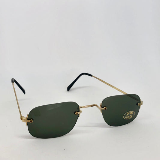 GAFAS 90s GOLD AIRE - Ghetto Gato Vintage Alicante Ropa