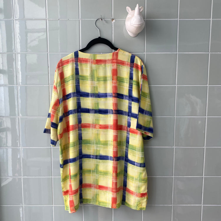 MULTICOLOR CHECKED SHIRT
